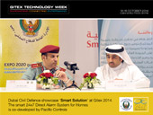 Dubai Civil Defence showcase ‘Smart Solution’ at Gitex 2014