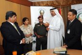 Signing of 24x7 Dubai Civil Defence project July 10th 2008