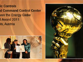 Pacific Controls Global Command Control Center has won the Energy Globe World Award 2011