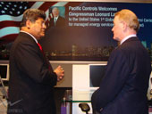 United States Congressman Leonard Lance visited Pacific Controls Inc.