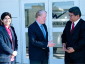 United States Congressman Leonard Lance visited Pacific Controls Inc.