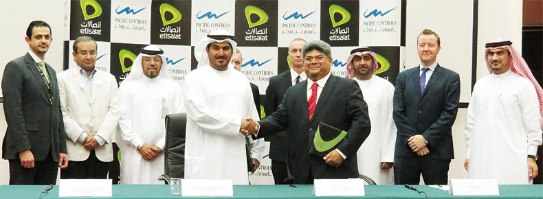 Etisalat & Pacific Controls sings M2M technology